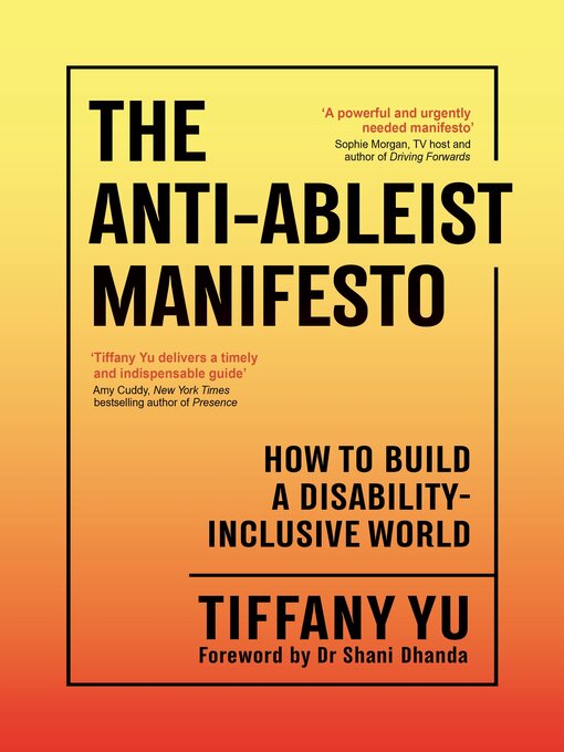 Title details for The Anti-Ableist Manifesto by Tiffany Yu - Wait list